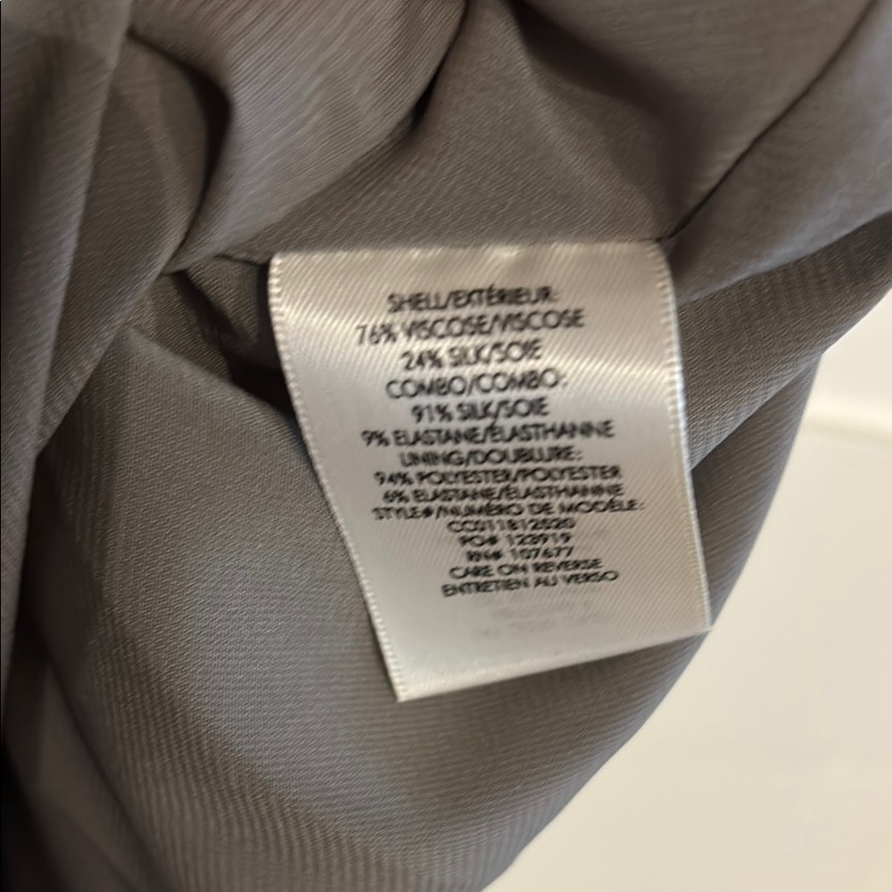 Alice + Olivia Silver Mini Dress - Picture 7 of 7